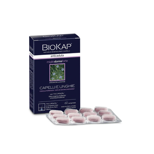 BioKap® Anticaduta Miglio Donna Forte hiusvitamiini naisille